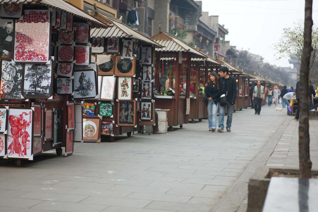 photo,material,free,landscape,picture,stock photo,Creative Commons,Antiques market, Painting, Stalls, Ethnic, Craft