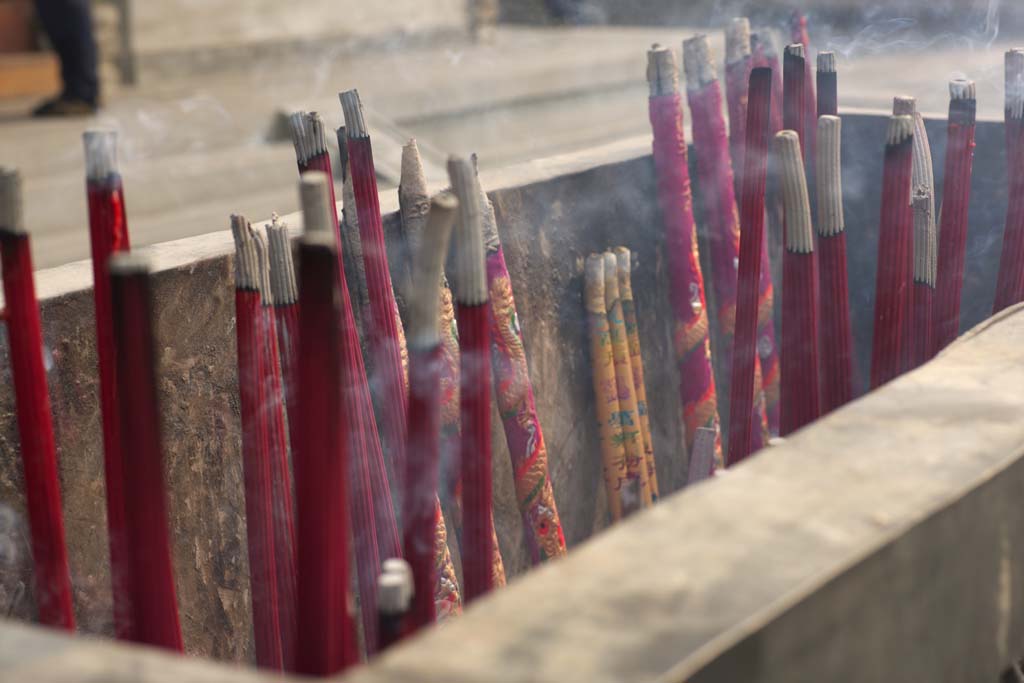 photo,material,free,landscape,picture,stock photo,Creative Commons,Incense holder in Temple of Great Mercy and Goodness, Incense, Ash, Buddhism, Journey To The West
