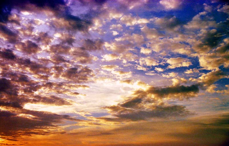 Foto, materiell, befreit, Landschaft, Bild, hat Foto auf Lager,Wolken bei Sonnenuntergang 1, Wolke, das Setzen von Sonne, blauer Himmel, 