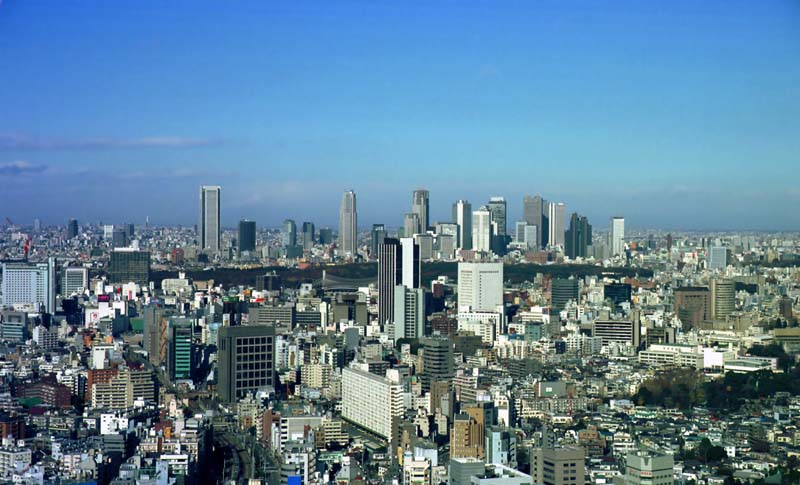 photo,material,free,landscape,picture,stock photo,Creative Commons,Scene of Tokyo, building, town, blue sky, 