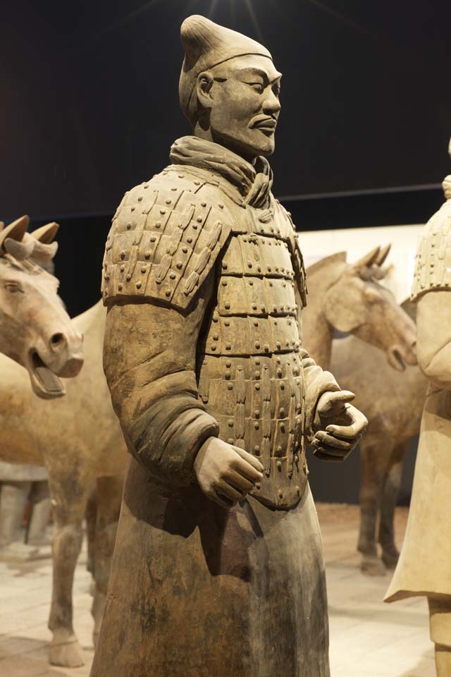 photo,material,free,landscape,picture,stock photo,Creative Commons,Terracotta Warrior, Terra Cotta Warriors, Ancient people, Tomb, World Heritage