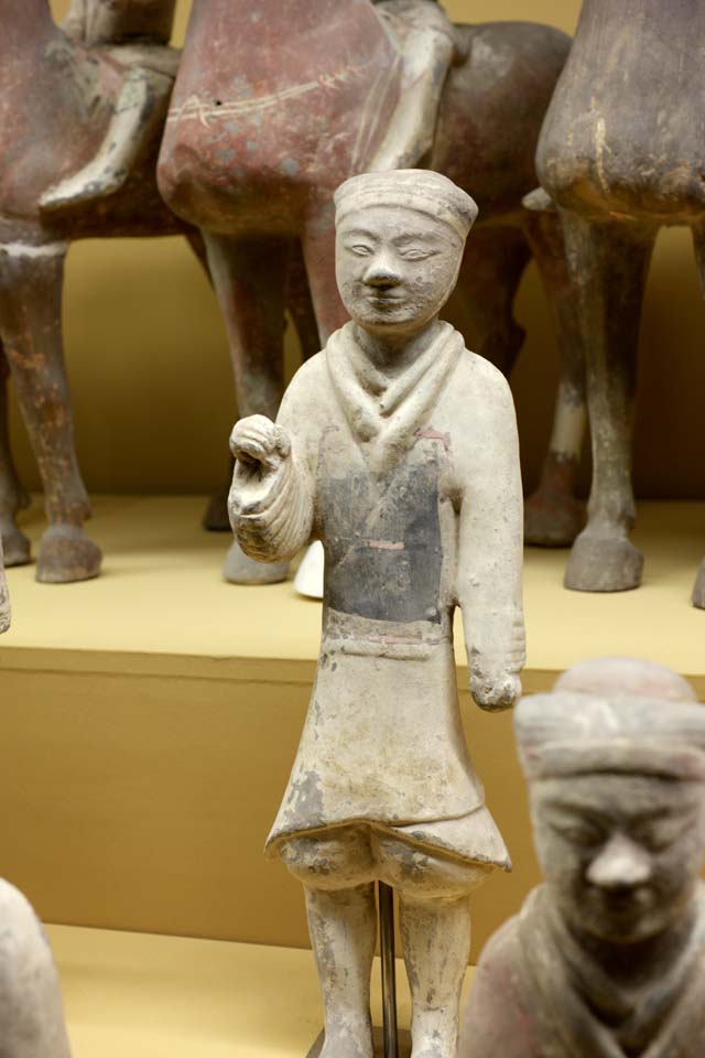 fotografia, materiale, libero il panorama, dipinga, fotografia di scorta,Ceramiche dipinte guerriero, Vasellame antico, Guerrieri di cotta di terra, La statua di uomo, Cavallo