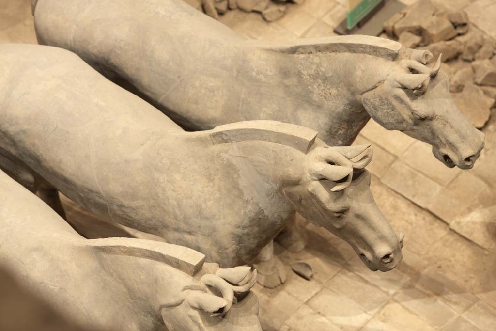 photo,material,free,landscape,picture,stock photo,Creative Commons,Terracotta Warriors in Pit No.3, Terra Cotta Warriors, Ancient people, Tomb, World Heritage