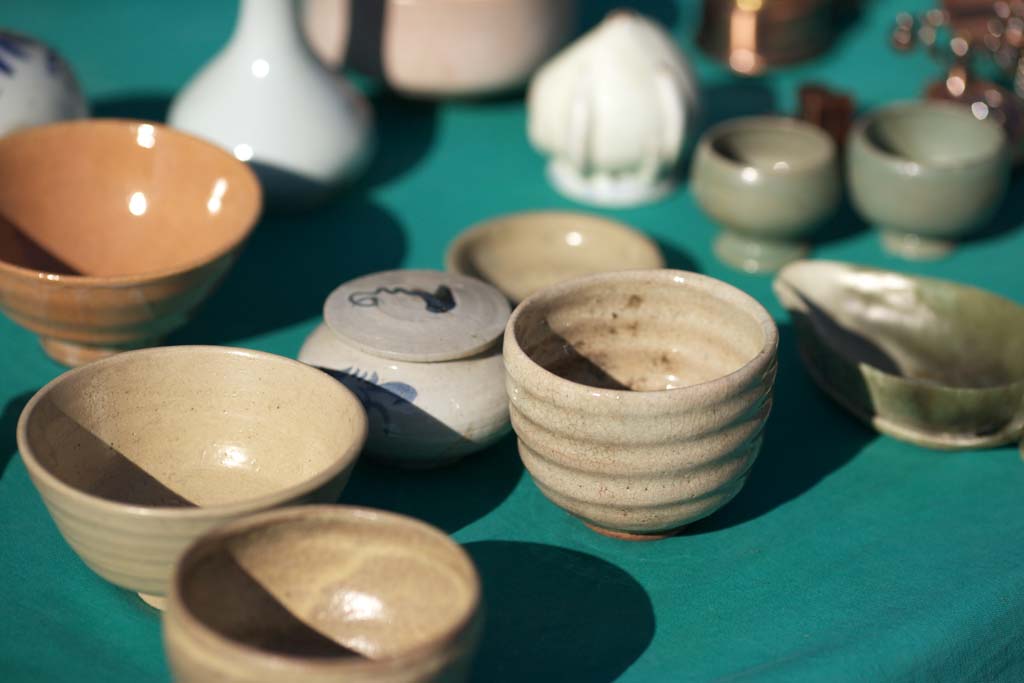 photo,material,free,landscape,picture,stock photo,Creative Commons,Flea market, Antiques, Flea market, Merchants, Ceramics