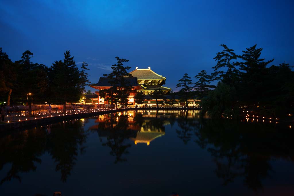 photo,material,free,landscape,picture,stock photo,Creative Commons,Then it is light society, The Hall of the Great Buddha, candle, I light it up, light