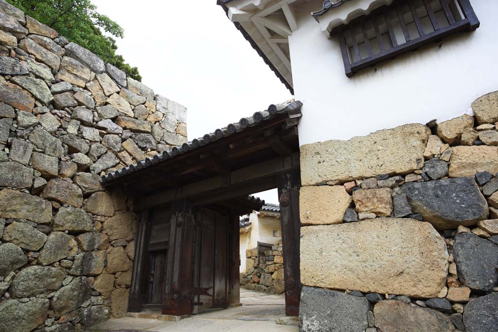 Foto, materiell, befreit, Landschaft, Bild, hat Foto auf Lager,Himeji-jo Burg, Vier nationale Schtze-Burg, Sadanori Akamatsu, Shigetaka Kuroda, Hideyoshi Hashiba