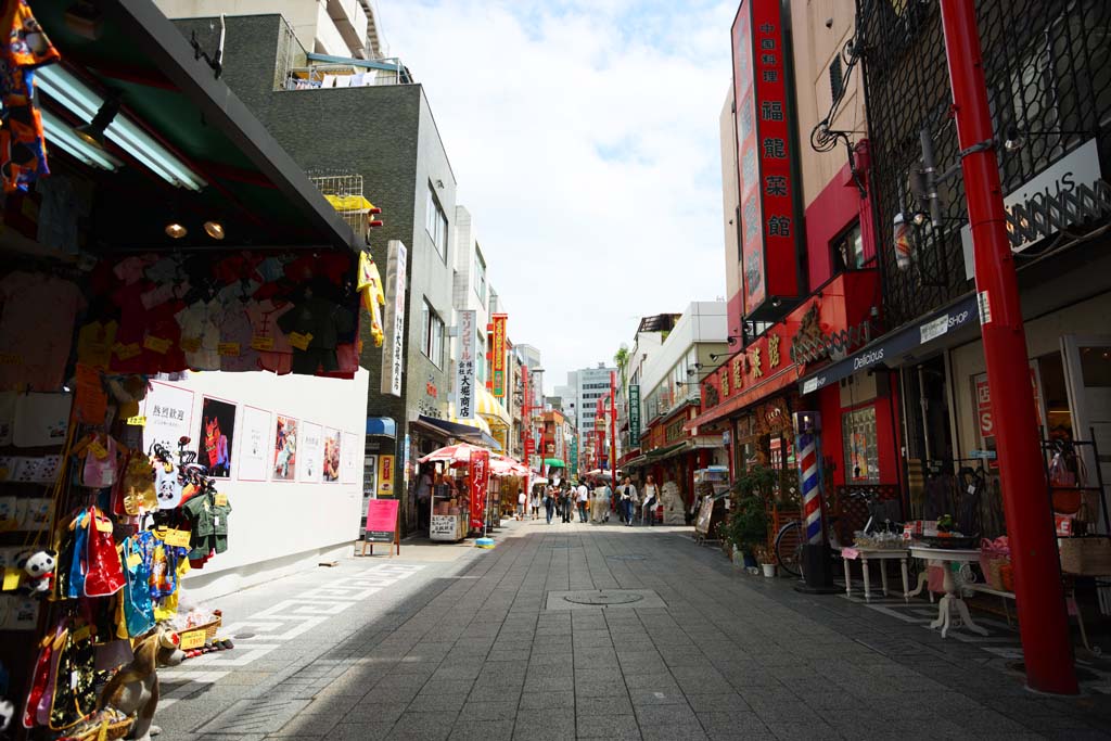 photo,material,free,landscape,picture,stock photo,Creative Commons,Kobe Nankinmachi, Chinatown, An arcade, Downtown, China