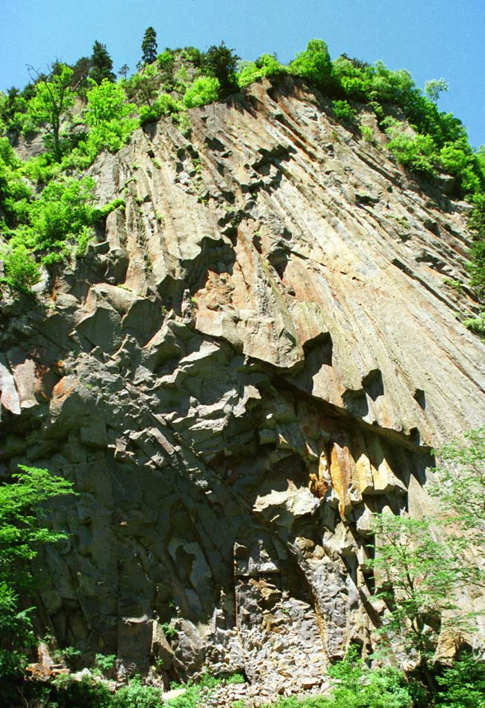 Foto, materiell, befreit, Landschaft, Bild, hat Foto auf Lager,Sulenartige Klippe, Stein, Himmel, , 