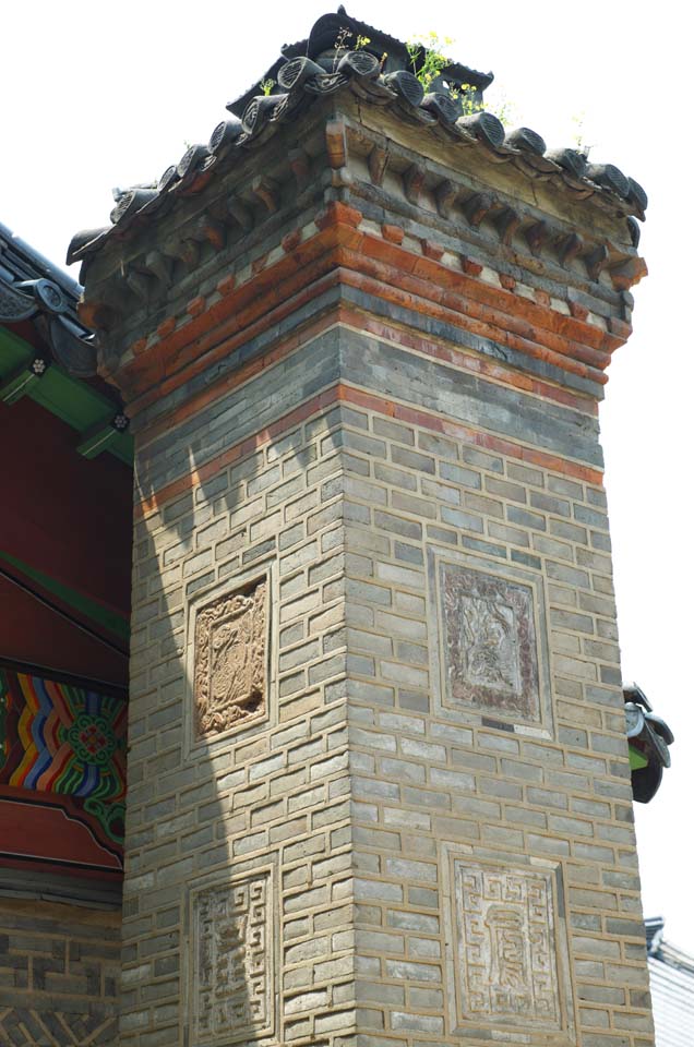 photo,material,free,landscape,picture,stock photo,Creative Commons,The chimney of the Akitoku shrine, The Imperial Court architecture, kiln, The heating system, world heritage