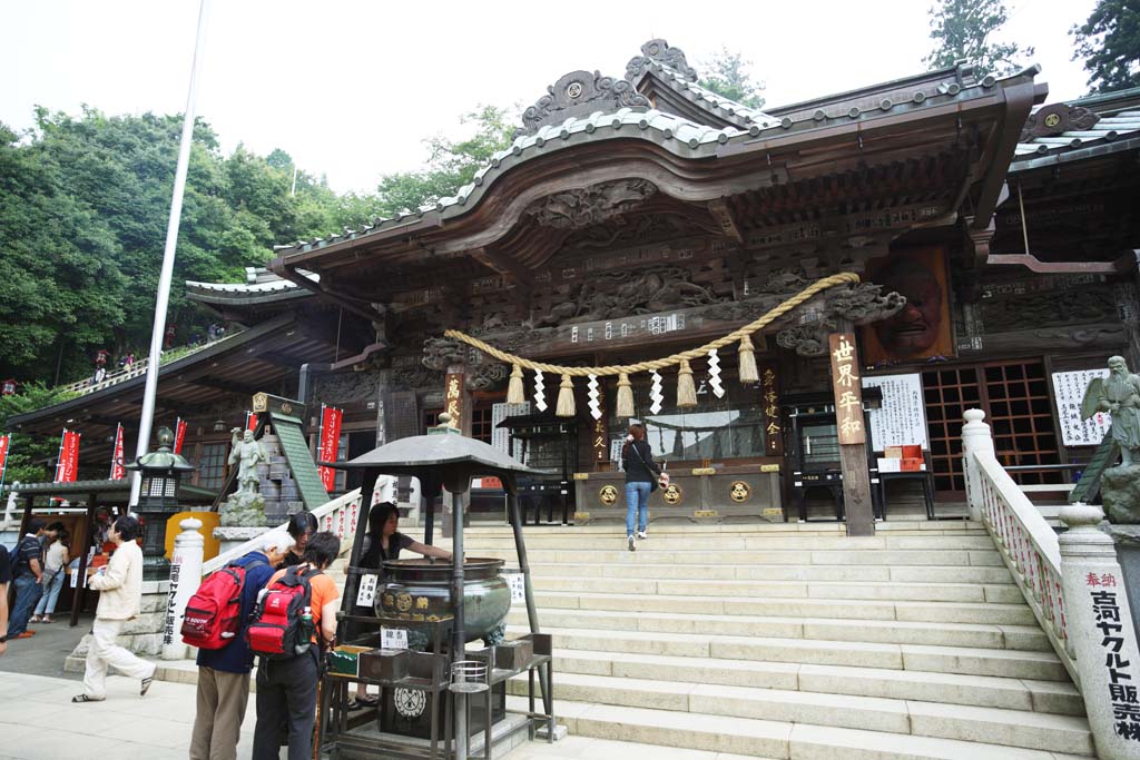 foto,tela,gratis,paisaje,fotografa,idea,El saln principal de un templo Buddhist del Takao emperador de medicina de ame deshidratado, El saln principal de un templo Buddhist, Chaitya, Asceta de montaismo, Monje Buddhist