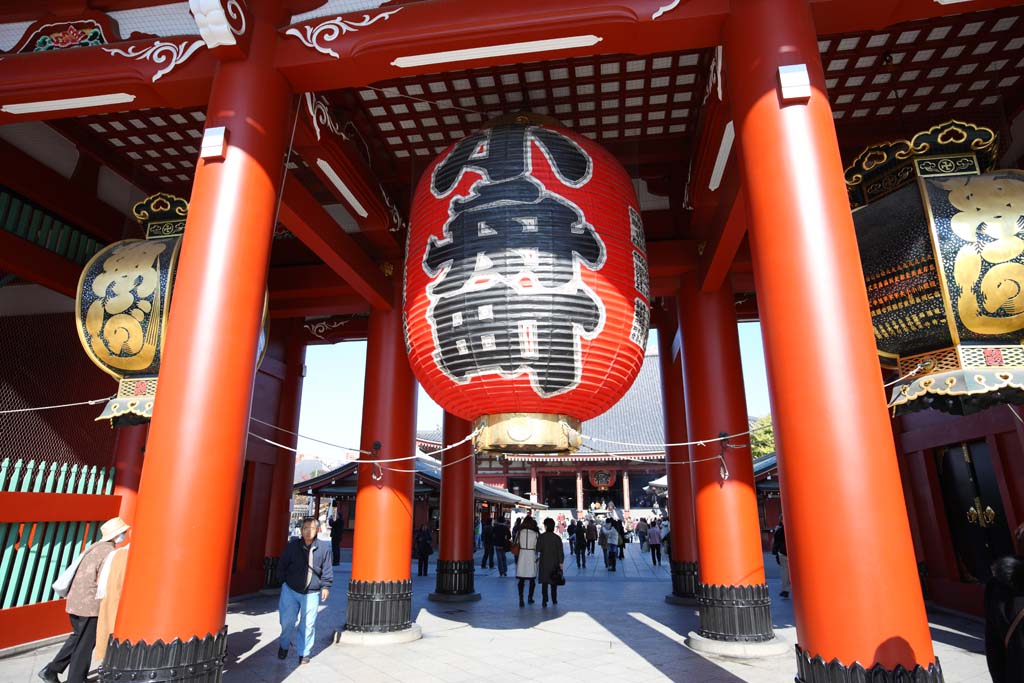 , , , , ,  .,Senso-ji  Hozo-mon , sightseeing , Senso-ji , Asakusa, 