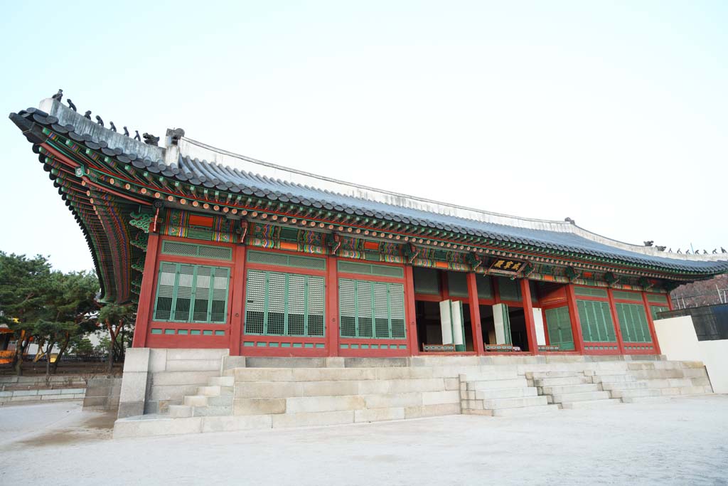 foto,tela,gratis,paisaje,fotografa,idea,Kotobuki Xianning del santuario de virtud , Edificio de palacio, Soy pintado de rojo, Verde azulado, Arquitectura de tradicin