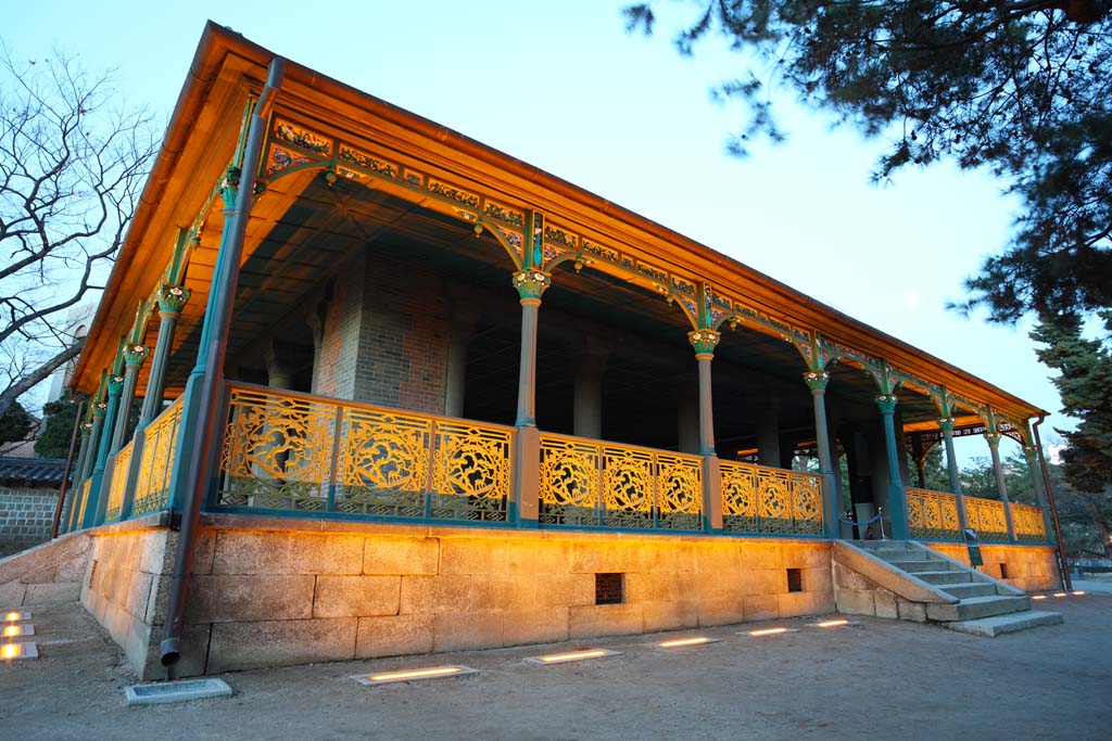 foto,tela,gratis,paisaje,fotografa,idea,Los santuario aleros de meditacin serenos de Kotobuki de virtud , Edificio de palacio, Diseo floral, Balcn, Romanesque -like