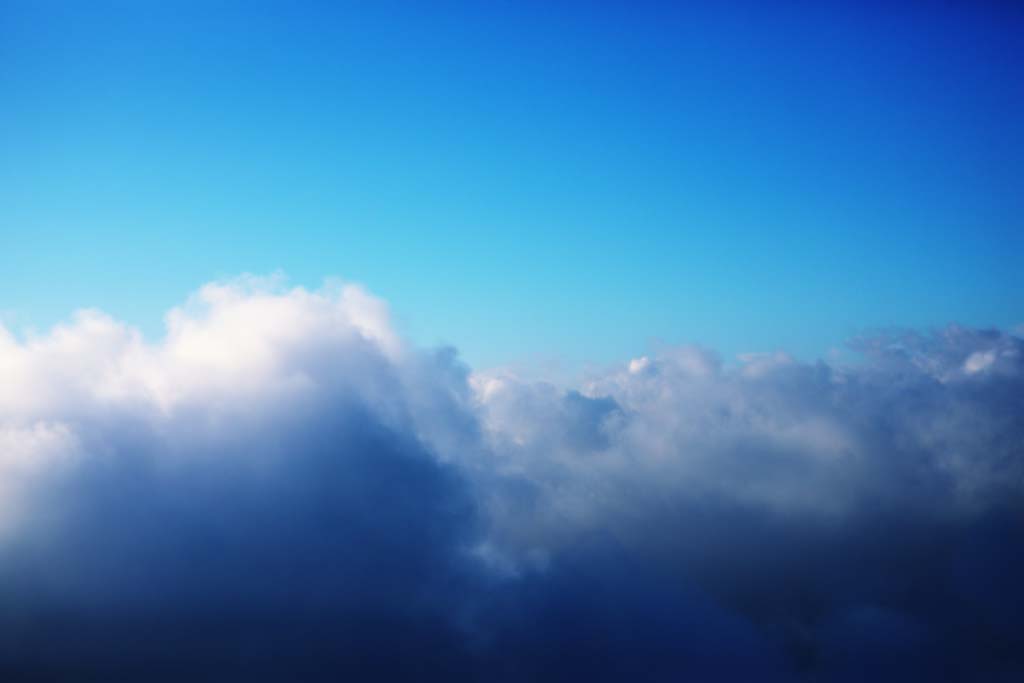 photo, la matire, libre, amnage, dcrivez, photo de la rserve,Une mer de nuages, nuage, ciel bleu, Nuage du cumulus, araigne