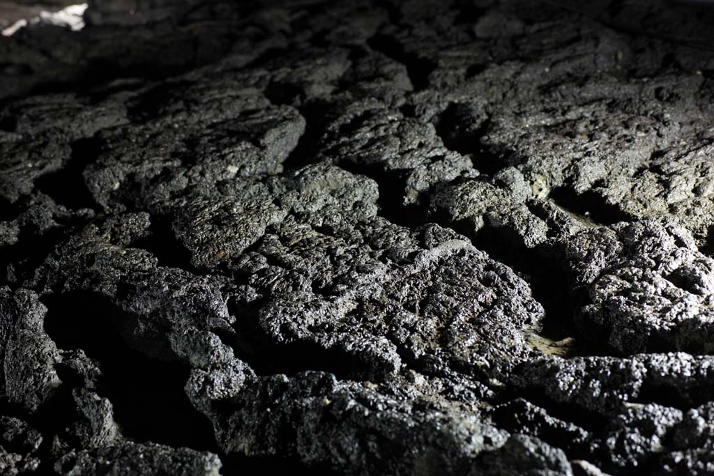 Foto, materieel, vrij, landschap, schilderstuk, bevoorraden foto,De verdieping van ht overabundance van kracht grot, Manjang gul Grot, Geomunoreum Lava Tube System, Vulkanisch eiland, Kelder