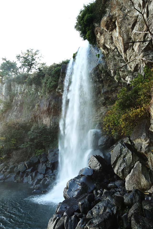 photo,material,free,landscape,picture,stock photo,Creative Commons,An original bunch cascade, , The seaside, Cliff, 