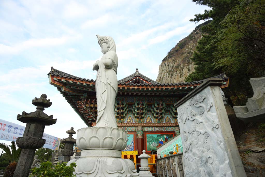 fotografia, materiale, libero il panorama, dipinga, fotografia di scorta,Tempio di Sanbanggul, montagna rocciosa, Chaitya, Kannon immagina, cupola lavica