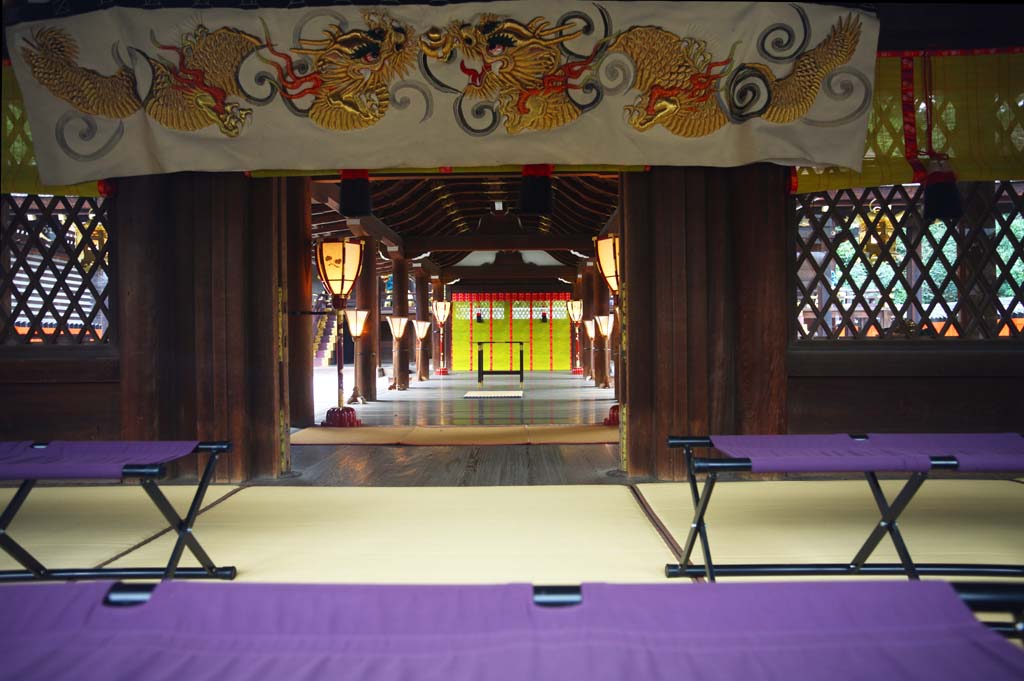 photo, la matire, libre, amnage, dcrivez, photo de la rserve,Temple Shimogamo Shamoto, Un acte divin, aveugle du bambou, lanterne de jardin, Sei Dieu