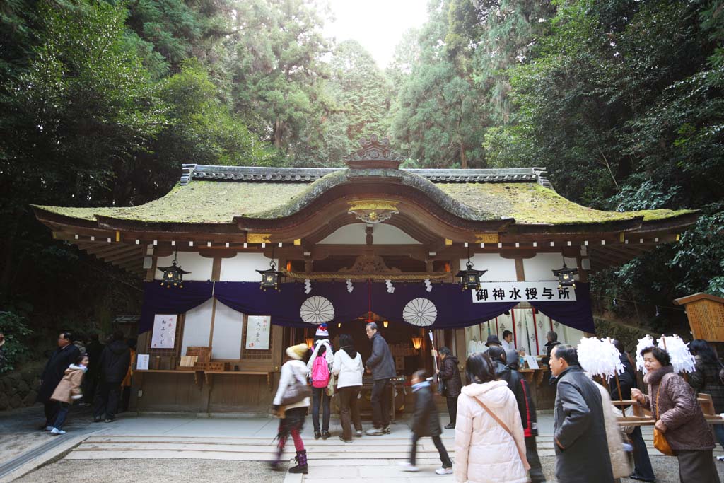 , , , , ,  .,Omiwa shrine   Shinto shrine, Kusurii , , Precincts, Shinto
