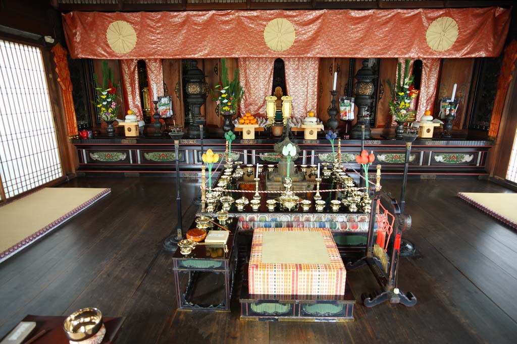 fotografia, material, livra, ajardine, imagine, proveja fotografia,Ninna-ji Templo alma Akira, Budismo, Imagem budista, Mveis de altar budistas, entesourado esttua budista