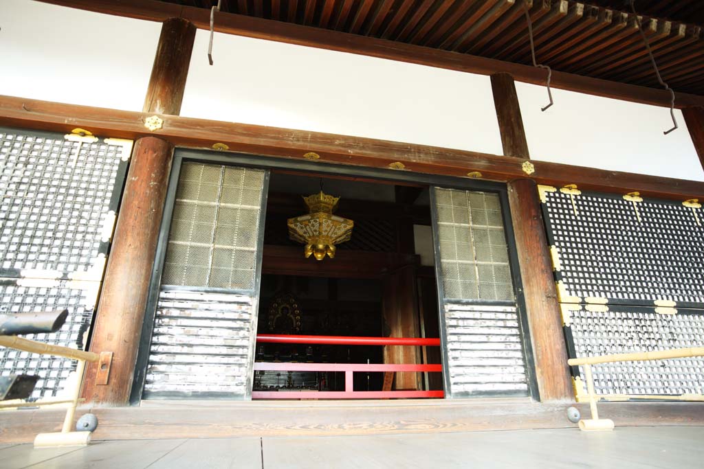 fotografia, materiale, libero il panorama, dipinga, fotografia di scorta,Tempio di Ninna-ji tempio interno, La Corte Imperiale lo stile, struttura di stanza principale, Chaitya, eredit di mondo