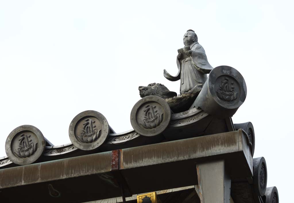 fotografia, materiale, libero il panorama, dipinga, fotografia di scorta,Tempio di Ninna-ji Kannondo, Stile architettonico giapponese, tegola di tetto, Chaitya, eredit di mondo