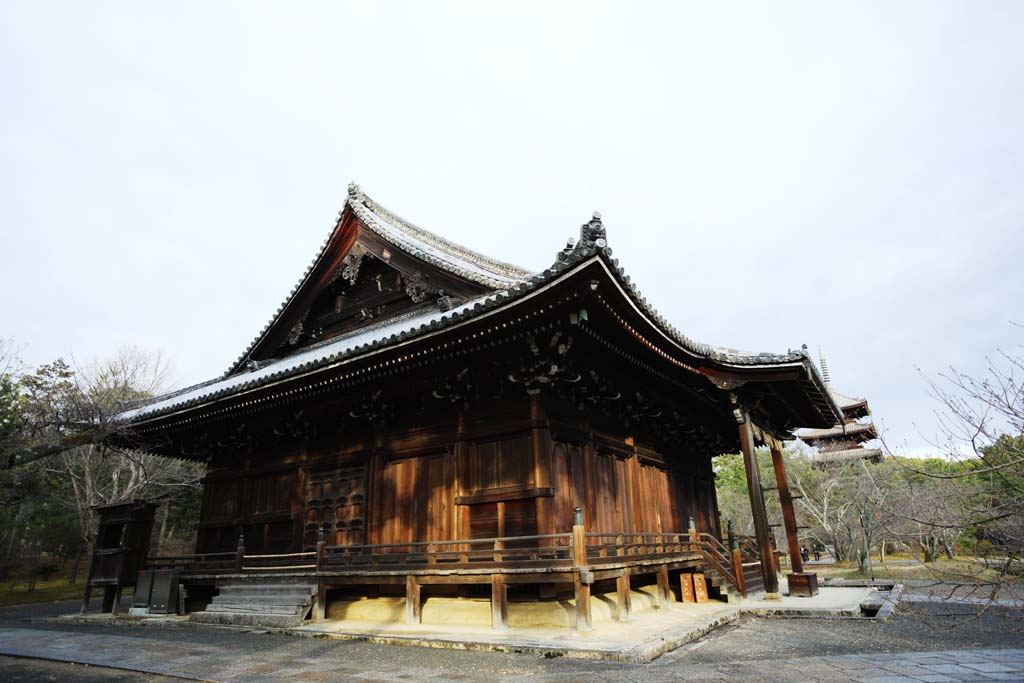 foto,tela,gratis,paisaje,fotografa,idea,Temple Kannondo de Ninna - ji, Estilo arquitectnico japons, Los Kannon - con - one mil - brazos, Chaitya, Herencia de mundo