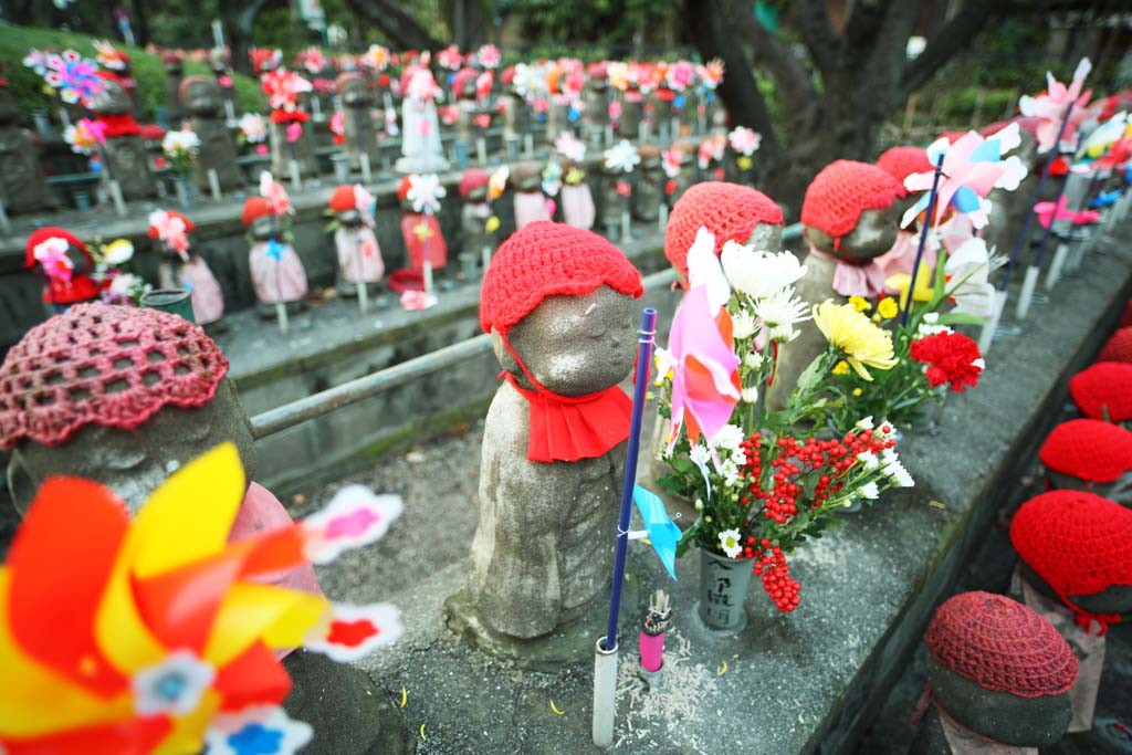 fotografia, materiale, libero il panorama, dipinga, fotografia di scorta,Il Tempio di Zojo-ji fall bambino la divinit custode di bambini, Chaitya, Un aborto, fallimento, servizio commemorativo