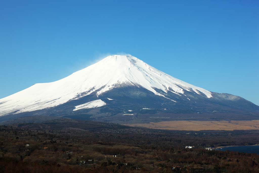 foto,tela,gratis,paisaje,fotografa,idea,Monte. Fuji, Fujiyama, Las montaas cubiertas de nieve, Espray de la nieve, La cumbre