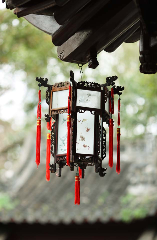 foto,tela,gratis,paisaje,fotografa,idea,Linterna de jardn de jardn de Yuyuan, Iluminacin, Cultura, Estilo de comida chino, Edificio chino