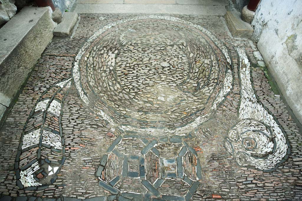 Foto, materiell, befreit, Landschaft, Bild, hat Foto auf Lager,Yuyuan Garden-Boden Stein, Joss Hausgarten, Mosaik, Ein Tier, Chinesisches Gebude