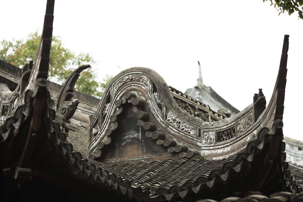 Foto, materiell, befreit, Landschaft, Bild, hat Foto auf Lager,Yuyuan-Garten, Joss Hausgarten, , Chinesischer Essensstil, Ich werde in roten gemalt