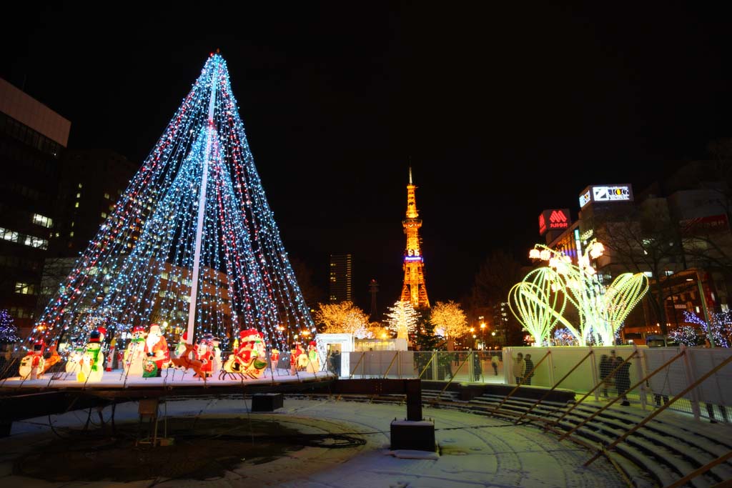 fotografia, materiale, libero il panorama, dipinga, fotografia di scorta,Luminarie bianche, Una torre di onda elettrica, Luminarie, luce, Io sono bello