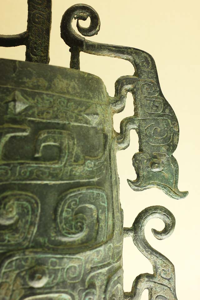 photo,material,free,landscape,picture,stock photo,Creative Commons,Four Ancient Chinese Bronze ware tiger bells, Bronze ware, The ancients, tool, musical instrument