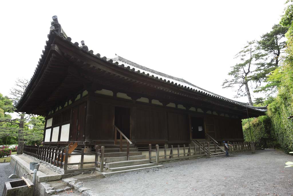 Foto, materieel, vrij, landschap, schilderstuk, bevoorraden foto,Byodo-in Temple Kannondo, Wereld heritage, Jodo trouw, Zwartgalligheid wegens de overtuiging in het derde en laatste etappe van Het boeddhisme, Een Amitabha zittende afbeelding