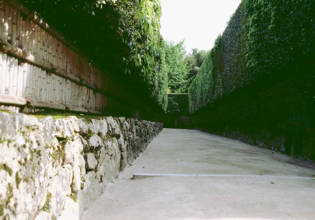 fotografia, materiale, libero il panorama, dipinga, fotografia di scorta,Ingresso a Ginkakuji (padiglione di argento), Ginkakuji, , , 