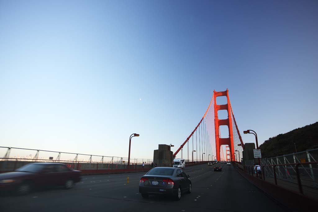 photo,material,free,landscape,picture,stock photo,Creative Commons,A Golden Gate Bridge, The Golden Gate Bridge, The straits, highway, tourist attraction