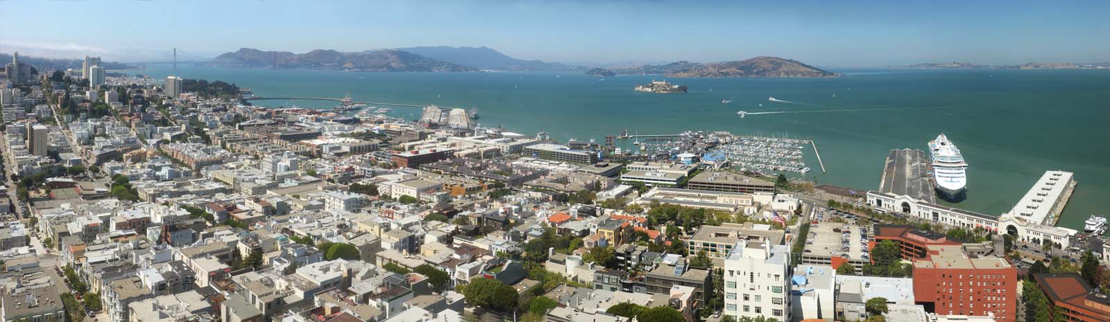 photo, la matire, libre, amnage, dcrivez, photo de la rserve,La mer de San Francisco, port, Pont de porte d'or, bateau, rgion rsidentielle