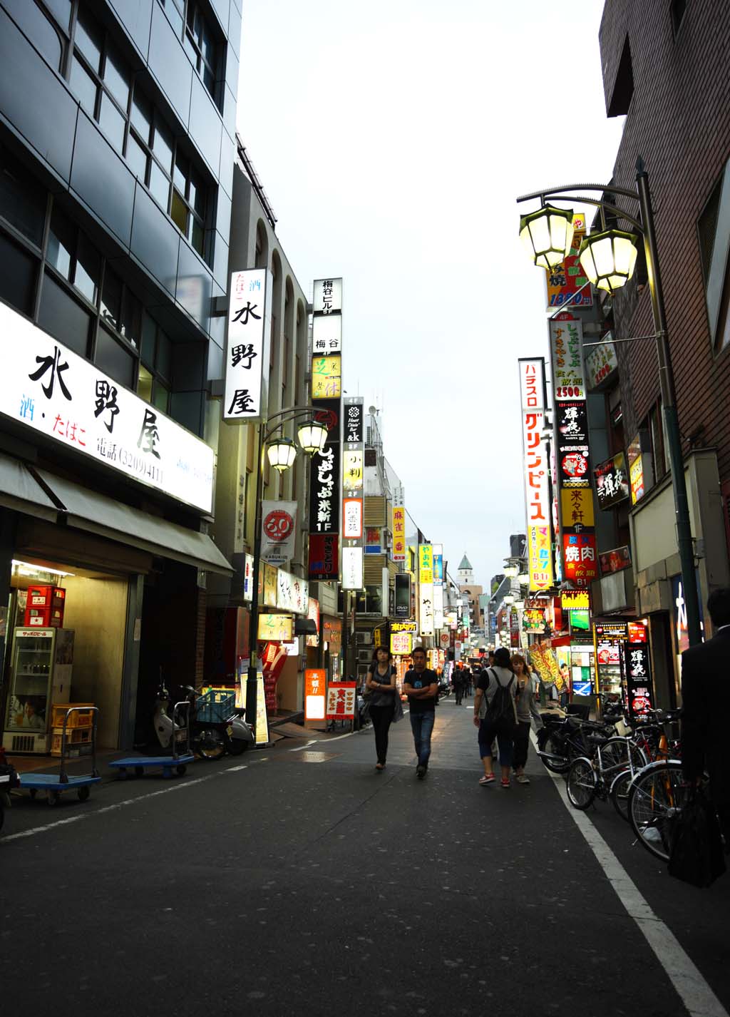 photo,material,free,landscape,picture,stock photo,Creative Commons,Kabukicho, Shinjuku, restaurant, signboard, Manners and customs, Illuminations