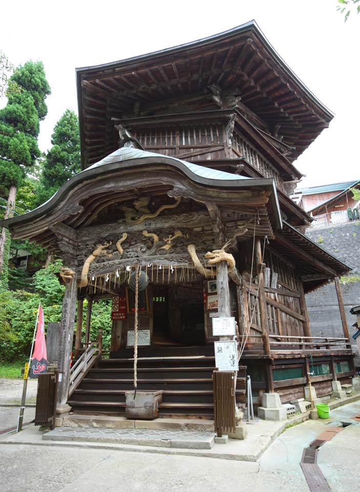 photo,material,free,landscape,picture,stock photo,Creative Commons,A turban shell temple, turban shell temple, , , Mixture of shintoism and Buddhism