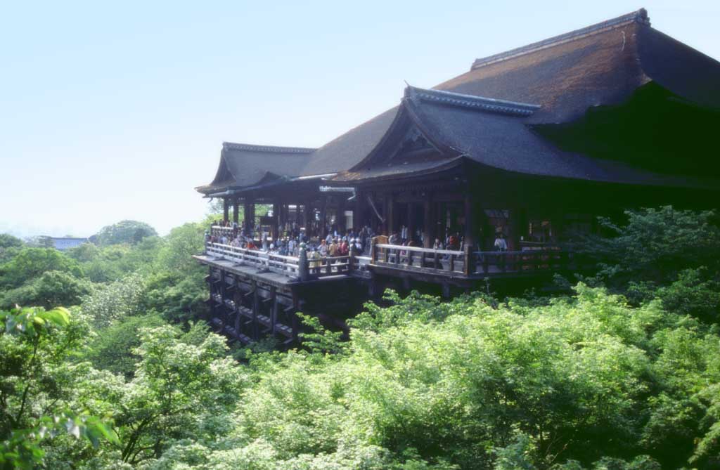 Foto, materieel, vrij, landschap, schilderstuk, bevoorraden foto,Kiyomizu Tempel, Kiyomizu Tempel, , , 
