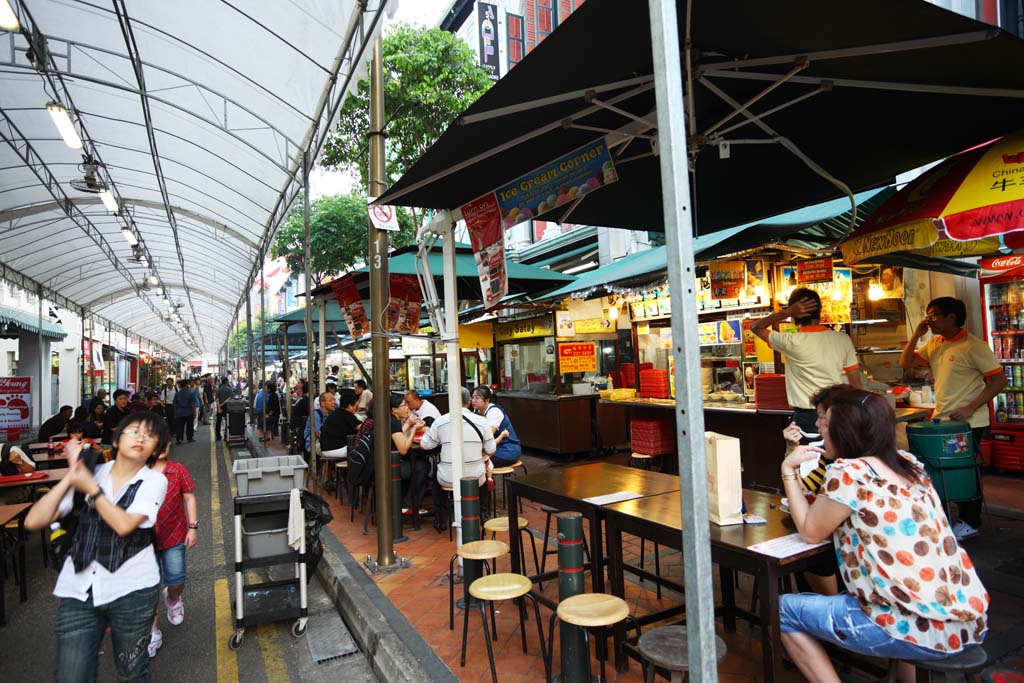 photo, la matire, libre, amnage, dcrivez, photo de la rserve,Chinatown, table, restaurant, Une arcade, faisant les courses district