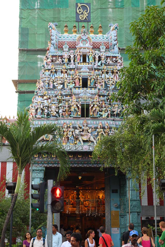 photo,material,free,landscape,picture,stock photo,Creative Commons,Pickpocket B lama Cali Amman temple, Hinduism, , Worship, believer