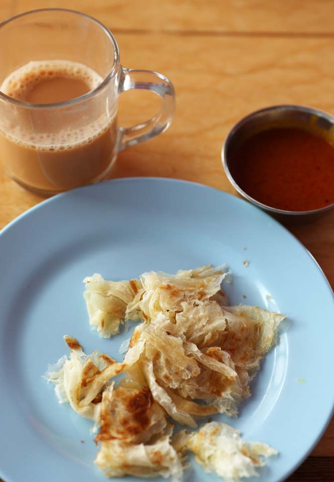 photo,material,free,landscape,picture,stock photo,Creative Commons,Malaysian cooking, Spiced tea, Loti tea Ney, Curry, chapati