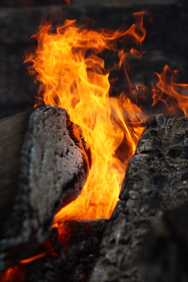 fotografia, materiale, libero il panorama, dipinga, fotografia di scorta,Ishigami si laurea sacrario fuoco all'aria aperta, La cronaca giapponese del Giappone, Il fuoco sacro, Un fuoco all'aria aperta, 