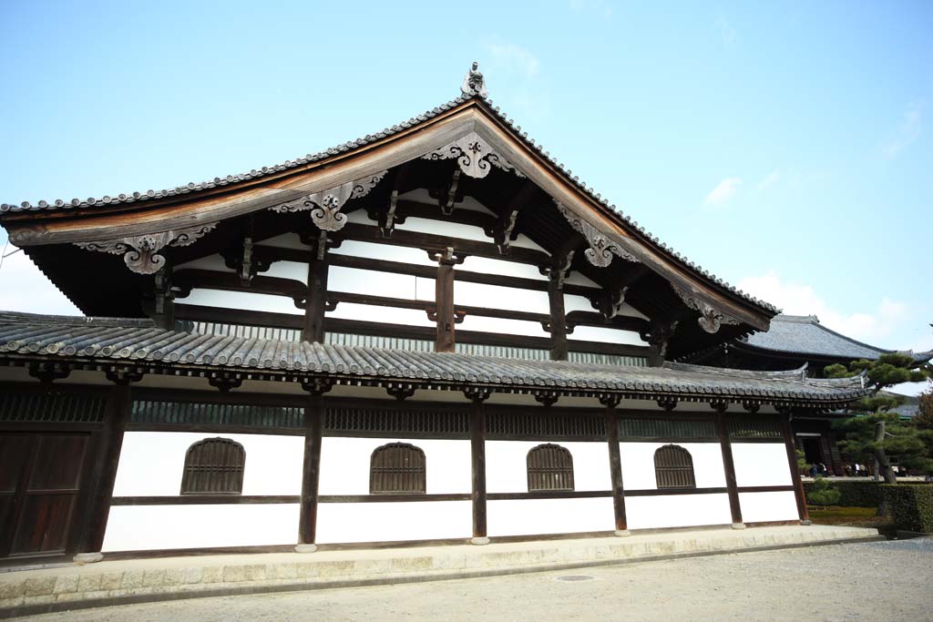 Foto, materiell, befreit, Landschaft, Bild, hat Foto auf Lager,Tofuku-ji Temple-Tempel fr Zenstudium, Chaitya, Giebel, Anbau, Zen