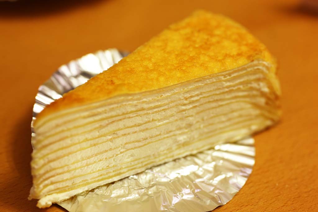 photo,material,free,landscape,picture,stock photo,Creative Commons,Millefeuille, Sweets, cake, Crepe, Cream
