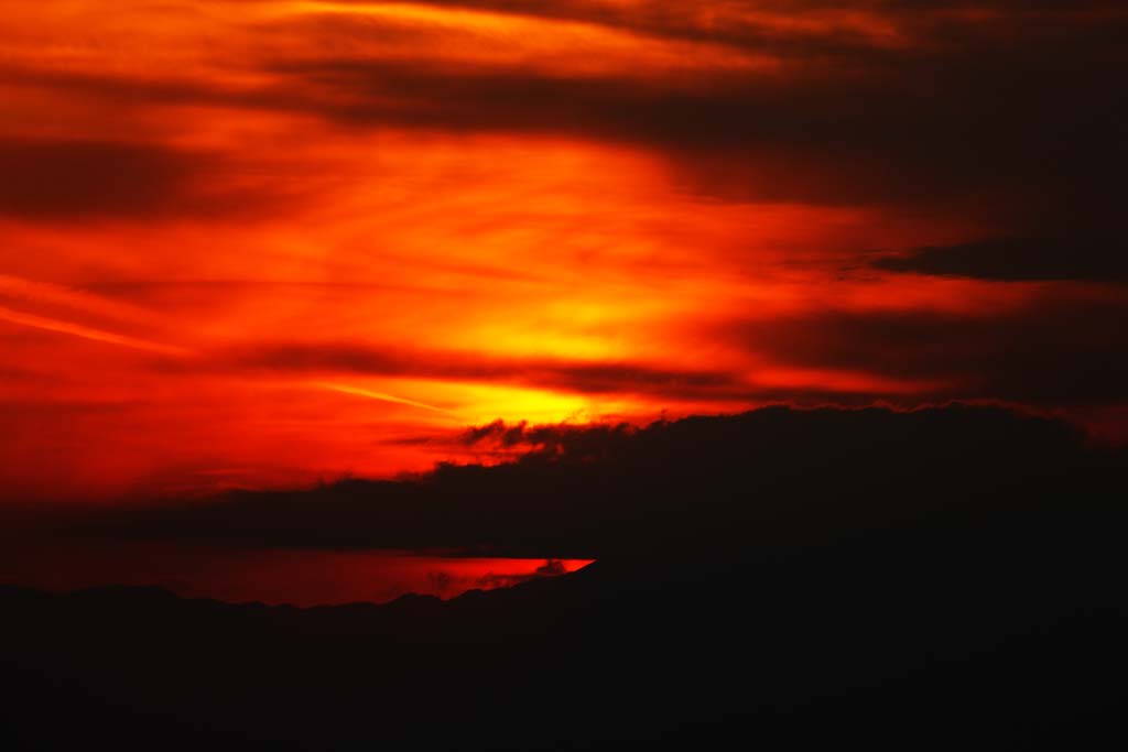 foto,tela,gratis,paisaje,fotografa,idea,El sol poniente que se pone, Sol poniente, Rojo, El sol, De noche