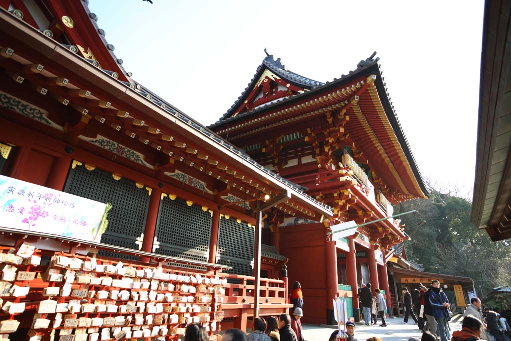 foto,tela,gratis,paisaje,fotografa,idea,Hongu del santuario de Hachiman - gu, , Un santuario superior, Santuario principal, 