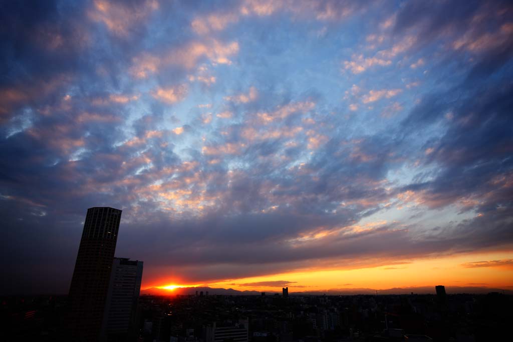 foto,tela,gratis,paisaje,fotografa,idea,El sol poniente que se pone, Sol poniente, Rojo, El sol, De noche